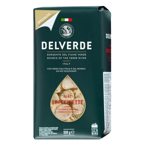 DELVERDE Orecchiette 20 x 500 Grams