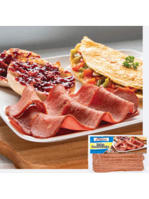 MIDAMAR Halal Turkey Bacon Breakfast Strips 340 Grams (Frozen)