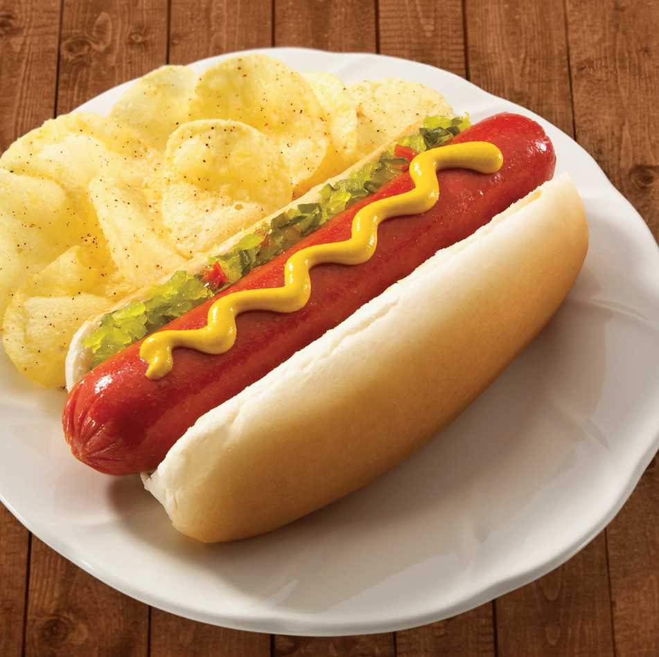 Halal Premium Beef Franks Hot Dog 6.75 Inches/Piece 2.27 KG (Frozen) Chef