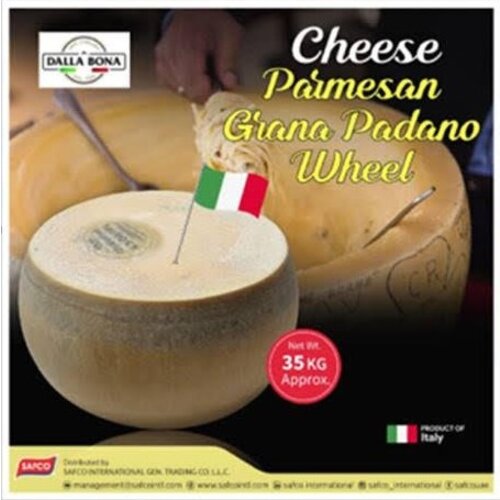 DALLA BONA Cheese Parmesan Grana Padano Wheel (Approx) 35 KG