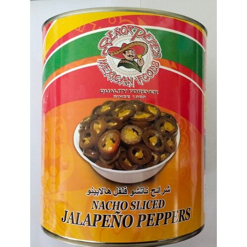 Jalapeno Peppers Nacho Sliced 2.95 KG Jalapeno Peppers Nacho Sliced 2.95 KG