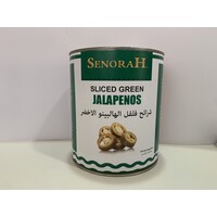 Sliced Green Jalapenos 2.96 KG