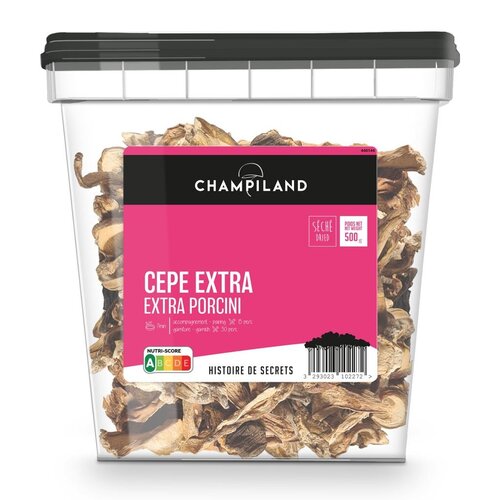 CHAMPILAND Mushroom Extra Porcini/Cepes Dry 500 Grams