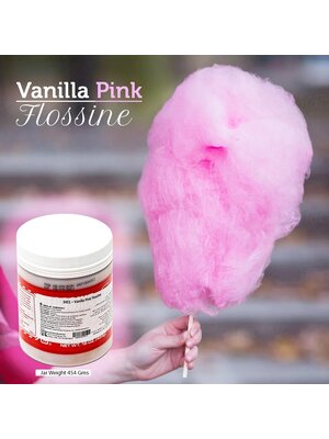 Vanilla Pink Flossine 454  Grams