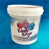 Pre-Mix Floss Sugar 1 KG (Blue Raspberry)