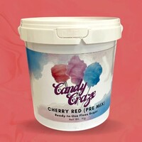 Pre-Mix Floss Sugar 1 KG (Cherry)