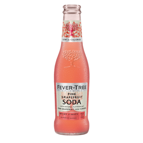 FEVER TREE Pink Grapefruit Soda Tonic Water 200 ML x 24