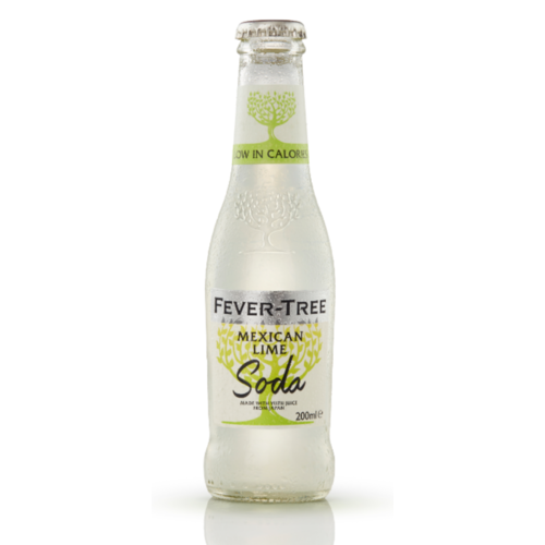 FEVER TREE Mexican Lime Soda (Lime & Yuzu) 200 ML x 24