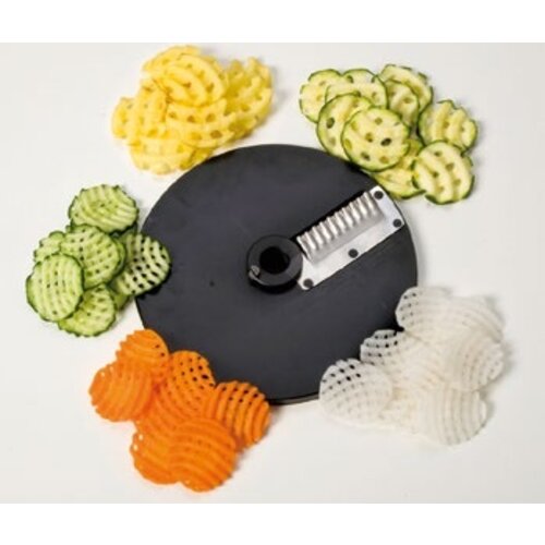 BRUNNER ANLIKER PG4 - 4 mm Waffles (PG) Vegetable Cutter Disc for GSM 5