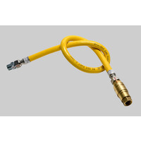 CB34-100QR - 3/4" Fully Braided Gas Hose, 1000 mm Length