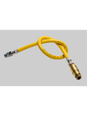CB34-100QR - 3/4" Fully Braided Gas Hose, 1000 mm Length CB34-100QR - 3/4" Fully Braided Gas Hose, 1000 mm Length