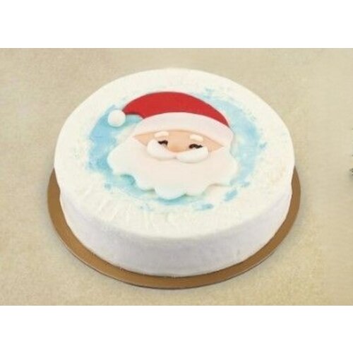 BAKEMART Santa Royal Icing Cake 1 KG BAKEMART Santa Royal Icing Cake 1 KG