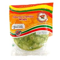 Tortillas Wraps 08" Pressed (Spinach Flavor)