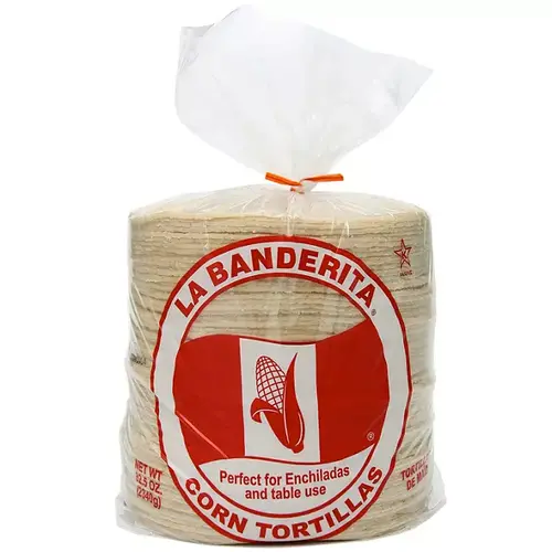LA BANDERITA Enchilada Corn Tortilla White 5'' 6 x 90 Pieces LA BANDERITA Enchilada Corn Tortilla White 5'' 6 x 90 Pieces
