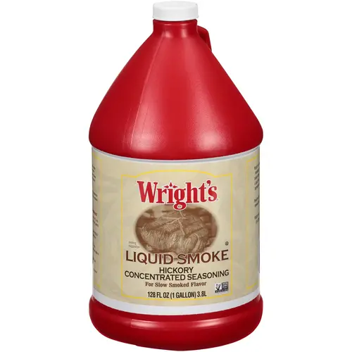WRIGHT'S Hickory Smoke Liquid 4 x 1 Gallon WRIGHT'S Hickory Smoke Liquid 4 x 1 Gallon