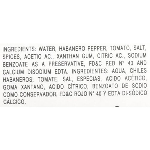 EL YUCATECO Red Habanero Sauce 4oz