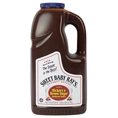 SWEET BABY RAYS Hickory & Brown Sugar Barbecue Sauce 1 Gallon