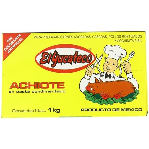 EL YUCATECO Achiote Paste (Fajita Marinade) 1 KG EL YUCATECO Achiote Paste (Fajita Marinade) 1 KG