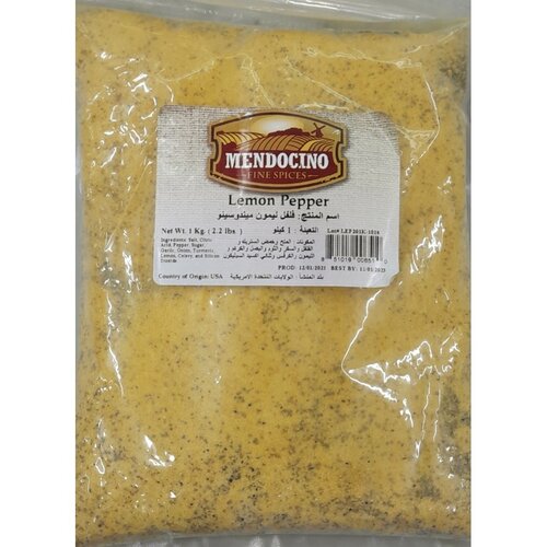 MENDOCINO Lemon Pepper 1 KG