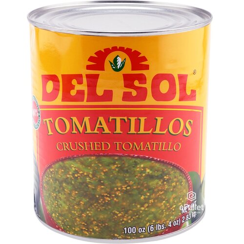 DEL SOL Tomatillo Crushed 6 x 2.83 KG