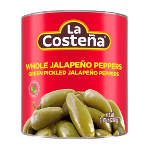 LA COSTENA Jalapeno Whole 6 x 2.8 KG LA COSTENA Jalapeno Whole 6 x 2.8 KG