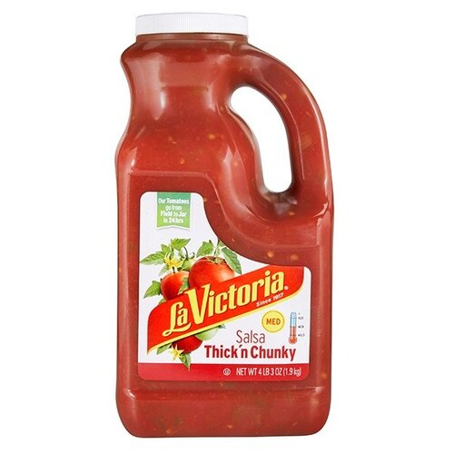 LA VICTORIA Thick & Chunky Salsa (Medium Hot) 6  x 1.9 KG