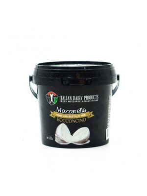 ITALIAN DAIRY PRODUCTS Buffalo Mozzarella Bocconcini 125 Grams