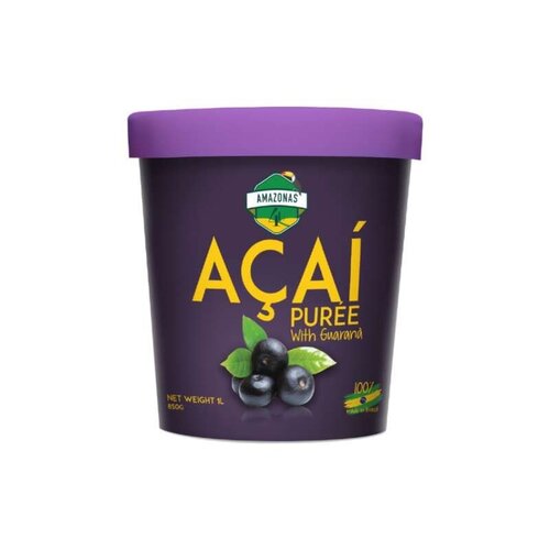 AMAZONAS Acai Berry Puree with Guarana 1 Liter