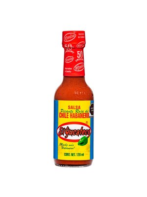 EL YUCATECO Red Habanero Sauce 4oz