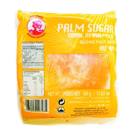 THAI WORLD Palm Sugar 30 x 500 Grams