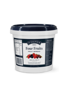 ST. DALFOUR Four Fruits Fruit Spread 2 x 2.5 KG