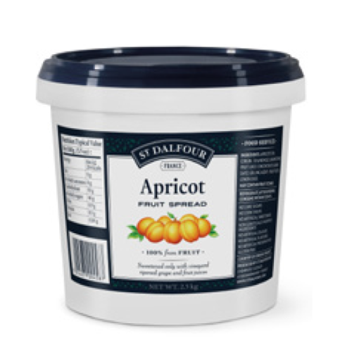 ST. DALFOUR Apricot Fruit Spread 2 x 2.5 KG