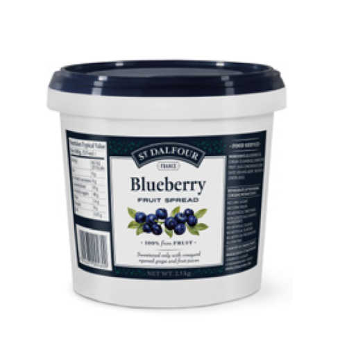 ST. DALFOUR Blueberry Fruit Spread 2 x 2.5 KG