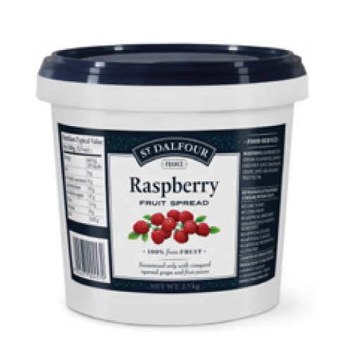 ST. DALFOUR Raspberry Fruit Spread 2 x 2.5 KG