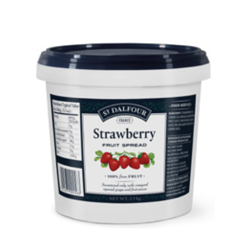 ST. DALFOUR Strawberry Fruit Spread 2 x 2.5 KG