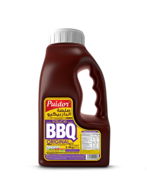 PUIDOR Barbeque Original Sauce 6 x 2.4 KG