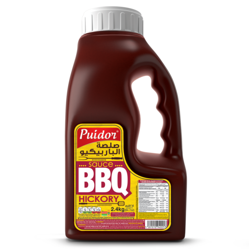 PUIDOR Barbeque Hickory Sauce 6 x 2.4 KG