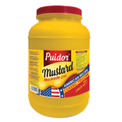 PUIDOR Mustard 4 x 3.78 Liters