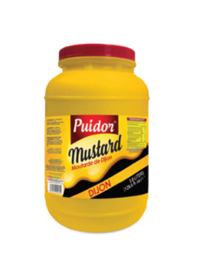 PUIDOR Mustard Dijon 4 x 3.78 Liters