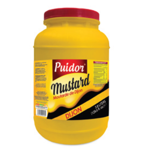 PUIDOR Mustard Dijon 4 x 3.78 Liters
