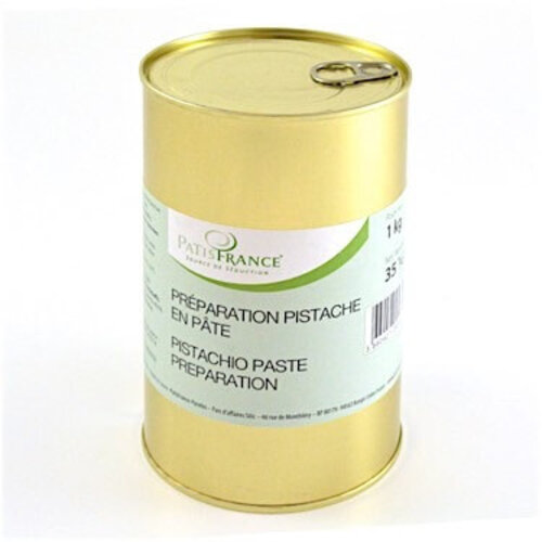 PATISFRANCE Pistachio Paste 49.6% 12 x 1 KG