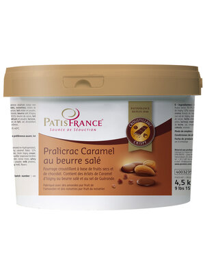 PATISFRANCE Pralicrac Salted Butter Caramel 4.5 KG