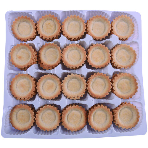 PATISFRANCE Pure Butter Mini Tartlets 49mm 240 Pieces