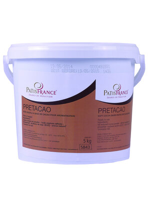 PATISFRANCE Pretacao Soft Cocoa Paste 5 KG