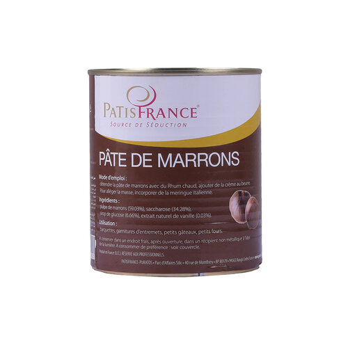 PATISFRANCE Chestnut Paste 58% 12 x 850ml