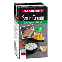 Sour Cream 24% Fat  Combibloc Halal 12 x 1 KG