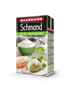 NAARMANN Sour Cream 10% Fat  Combibloc 12 x 1 KG