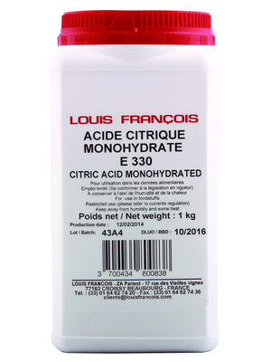 LOUIS FRANCOIS Citric Acid Powder 1 KG