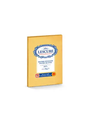 LESCURE Unsalted Butter 84% PL 10 x 1 KG