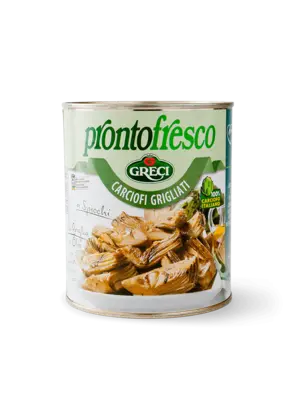 GRECI Artichokes In Quarters All Natural 6 x 2650 ml